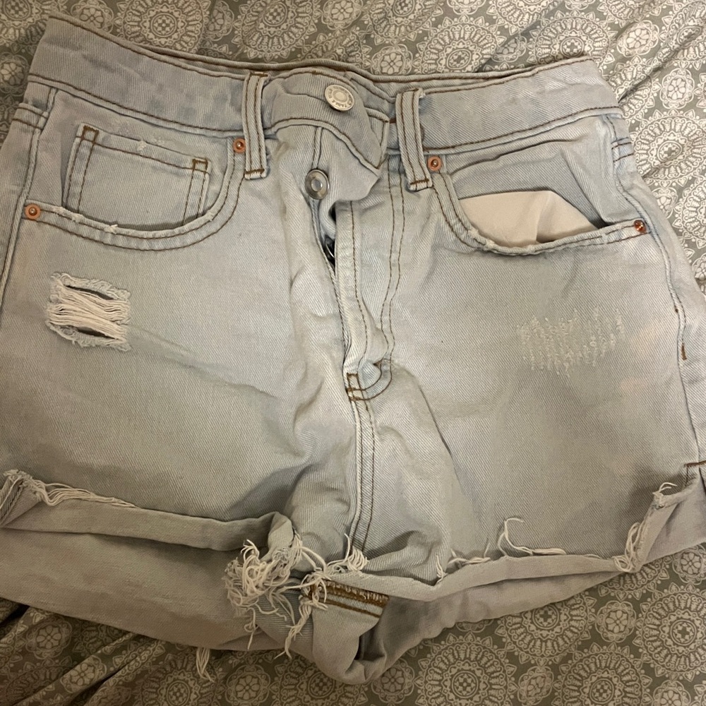 Wild Fable Light Blue Denim Shorts